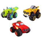 Mattel Blaze Λούτρινα Οχήματα - 3 Σχέδια CJJ49 / ASST 887961098501