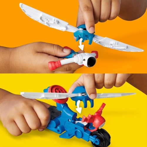 Hasbro Play-Doh  Captain America Moto-Slicer Playset G0555 5010996280008