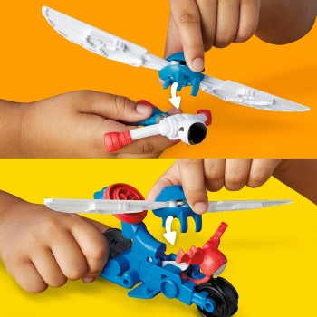 Hasbro Play-Doh  Captain America Moto-Slicer Playset G0555 5010996280008