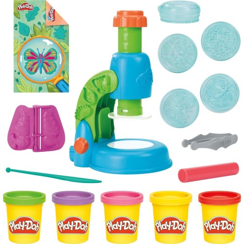 Hasbro Play-Doh Light And Look Microscope Playset G0494 5010996289568