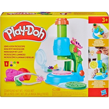 Hasbro Play-Doh Light And Look Microscope Playet G0494 5010996289568