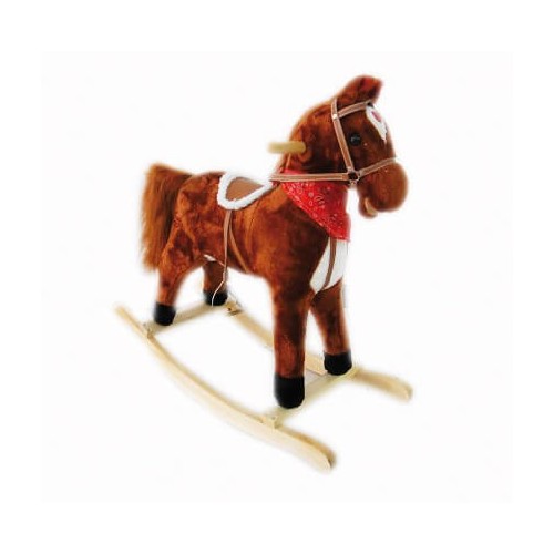 Toys-shop Choice B/O Κουνιστό Ξύλινο Αλογάκι Με Ήχους Αλόγου JB049989 6990416499892