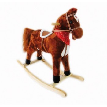 Toys-shop Choice B/O Κουνιστό Ξύλινο Αλογάκι Με Ήχους Αλόγου JB049989 6990416499892