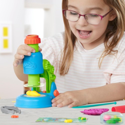Hasbro Play-Doh Light And Look Microscope Playset G0494 5010996289568