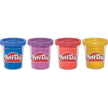 Hasbro Play-Doh 4 Metallic Shine Compound G1727 / G1737 5010996299932