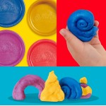 Hasbro Play-Doh 4 Metallic Shine Compound G1727 / G1737 5010996299932