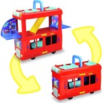 Hasbro Peppa Pig Peppas 2-In-1 Party Bus Playet Με Φιγούρες Και Αξεσουάρ Παιχνιδιών, F8881 5010996232380