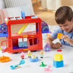Hasbro Peppa Pig Peppas 2-In-1 Party Bus Playet Με Φιγούρες Και Αξεσουάρ Παιχνιδιών, F8881 5010996232380