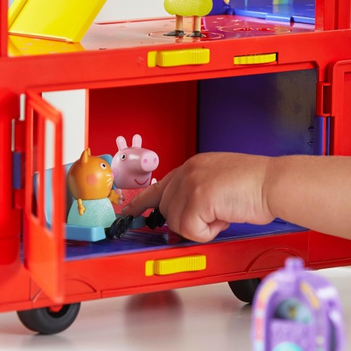Hasbro Peppa Pig Peppas 2-In-1 Party Bus Playet Με Φιγούρες Και Αξεσουάρ Παιχνιδιών, F8881 5010996232380