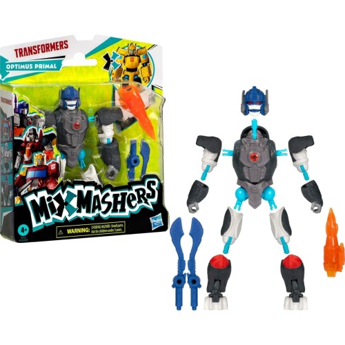 Hasbro Transformers Mixmashers Optimus Primal Customised Mix-And-Match Action Figu F9730 / F9733 5010996264923