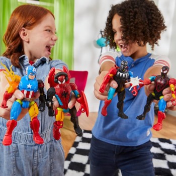 Hasbro Spiderman Spider-Man Mixmashers  Mix-And-Match Φιγούρα Και Αξεσουάρ, Κόκκινο F9205 / F9213 5010996248930