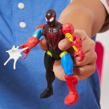 Hasbro Spiderman Spider-Man Mixmashers  Miles Morales Mix-And-Match Action Figure And Access F9205 / F9214 5010996248923