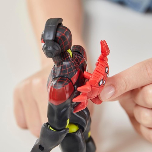 Hasbro Spiderman Spider-Man Mixmashers  Miles Morales Mix-And-Match Action Figure And Access F9205 / F9214 5010996248923