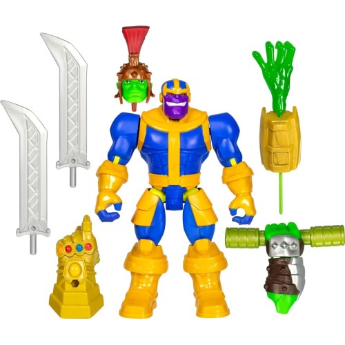 Hasbro Marvel Avengers Avengers Mixmashers  Thanos Custom Mix-And-Match Deluxe Action Figure And A F9266 / F9271 5010996247735
