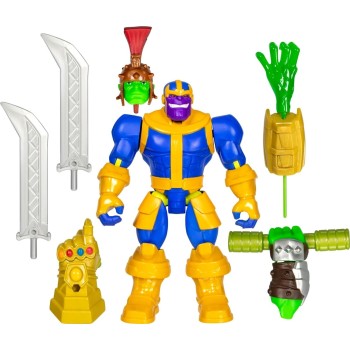 Hasbro Marvel Avengers Avengers Mixmashers  Thanos Custom Mix-And-Match Deluxe Action Figure And A F9266 / F9271 5010996247735