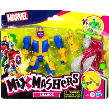 Hasbro Marvel Avengers Avengers Mixmashers  Thanos Custom Mix-And-Match Deluxe Action Figure And A F9266 / F9271 5010996247735