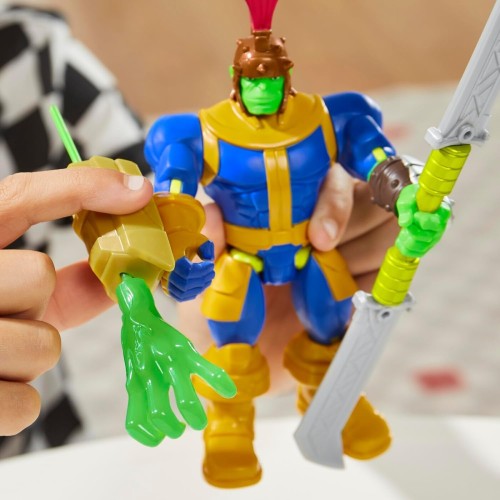 Hasbro Marvel Avengers Avengers Mixmashers  Thanos Custom Mix-And-Match Deluxe Action Figure And A F9266 / F9271 5010996247735