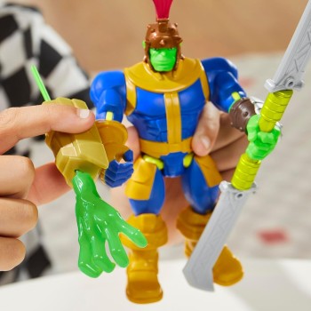 Hasbro Marvel Avengers Avengers Mixmashers  Thanos Custom Mix-And-Match Deluxe Action Figure And A F9266 / F9271 5010996247735