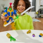 Hasbro Marvel Avengers Avengers Mixmashers  Thanos Custom Mix-And-Match Deluxe Action Figure And A F9266 / F9271 5010996247735