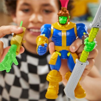 Hasbro Marvel Avengers Avengers Mixmashers  Thanos Custom Mix-And-Match Deluxe Action Figure And A F9266 / F9271 5010996247735