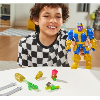 Hasbro Marvel Avengers Avengers Mixmashers  Thanos Custom Mix-And-Match Deluxe Action Figure And A F9266 / F9271 5010996247735