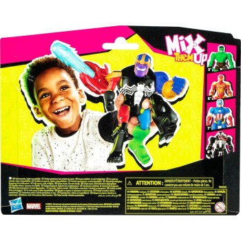 Hasbro Marvel Avengers Avengers Mixmashers  Thanos Custom Mix-And-Match Deluxe Action Figure And A F9266 / F9271 5010996247735