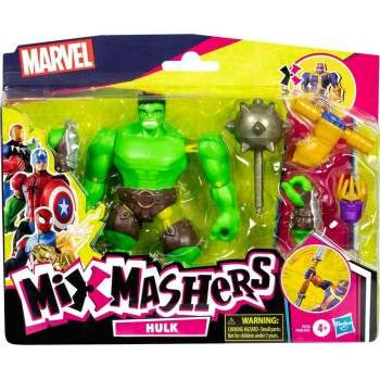 Hasbro Marvel Avengers Avengers Mixmashers  Hulk Custom Deluxe Mix-And-Match Action Figure And Acc F9266 / F9270 5010996247704