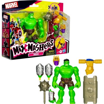 Hasbro Marvel Avengers Avengers Mixmashers  Hulk Custom Deluxe Mix-And-Match Action Figure And Acc F9266 / F9270 5010996247704