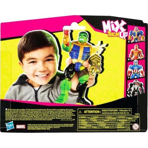Hasbro Marvel Avengers Avengers Mixmashers  Hulk Custom Deluxe Mix-And-Match Action Figure And Acc F9266 / F9270 5010996247704