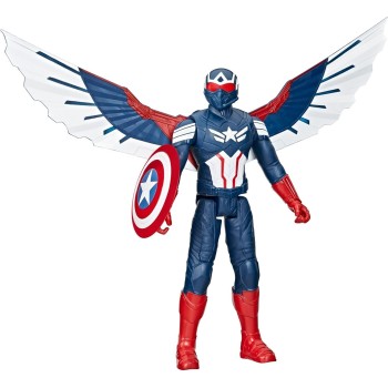 Hasbro Captain America Brave New World, 12-Inch Deluxe Captain America Act F9301 5010996204776
