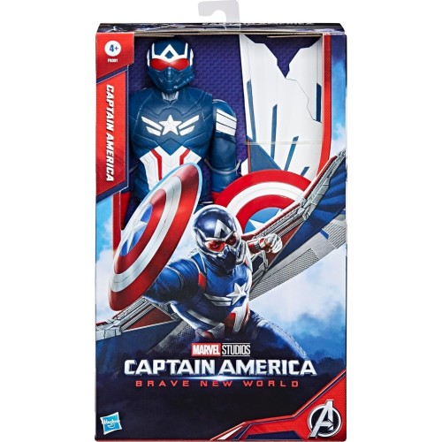 Hasbro Captain America Brave New World, 12-Inch Deluxe Captain America Act F9301 5010996204776