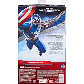 Hasbro Captain America Brave New World, 12-Inch Deluxe Captain America Act F9301 5010996204776