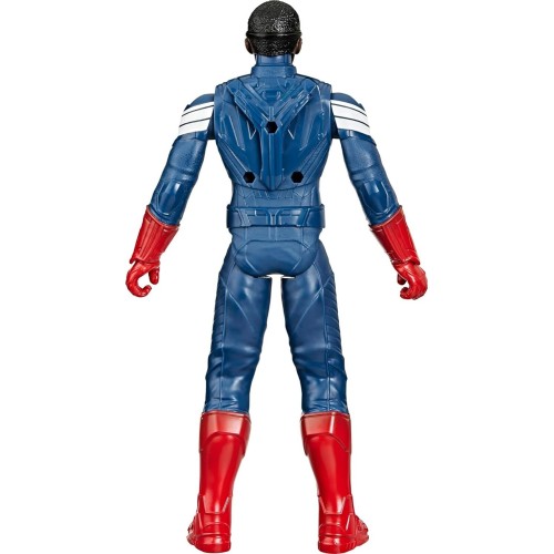 Hasbro Marvel Avengers Captain America Brave New World, Titan Hero Series Captain America Sam Wilson F9276 5010996221148