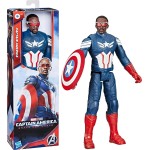 Hasbro Marvel Avengers Captain America Brave New World, Titan Hero Series Captain America Sam Wilson F9276 5010996221148