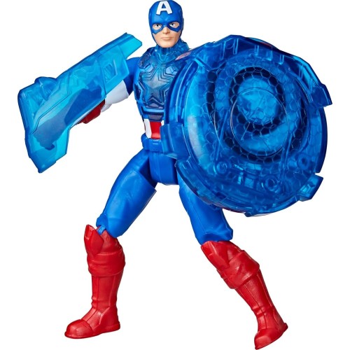 Hasbro Avengers Epic World Of Action Captain America Shield-Shot Cycle, Figure And G0889 5010996283887