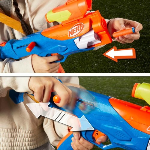 Hasbro Nerf N Series Gear Up Pack, 3 X Blasters, 18 Nerf N1 Darts Compatible Only With Nerf N Series Blasters F8633 501099620942