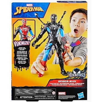 Hasbro Spiderman Spider-Man Marvel Venomversus Liquid Shifter Φιγούρα 27 Εκ. Με Αξεσουάρ G0728 5010996295392