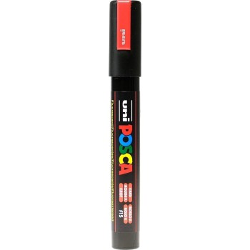 Uni-ball Mitsubishi Pencil Μαρκαδόρος Posca 2.5Mm Medium PC-5M - Κόκκινο PC-5M-ΦΩΣ. ΚΟΚΚΙΝΟ 4902778198049