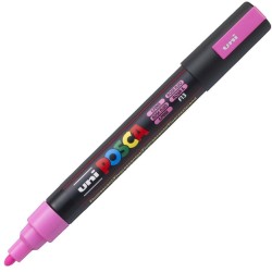 Uni-ball Mitsubishi Pencil posca 182578 marker pen medium tip pc 5 m 1.8-2.5 mm fluorescent pink PC-5M-ΦΩΣ. ΡΟΖ 4902778198070