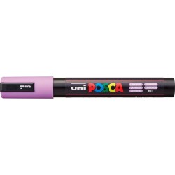 Uni-ball Mitsubishi Pencil 182538 uni posca marker with bullet tip, 1.8-2.5 mm line width, lavender, p PC-5M-ΛΕΒΑΝΤΑ 49027782492