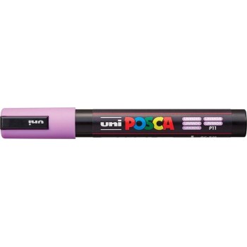 Uni-ball Mitsubishi Pencil 182538 uni posca marker with bullet tip, 1.8-2.5 mm line width, lavender, p PC-5M-ΛΕΒΑΝΤΑ 49027782492