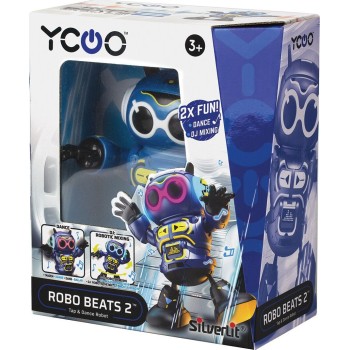 As company Silverlit Ycoo Beats II Electronic Robot for 3+ Years 7530-88599 4891813885993