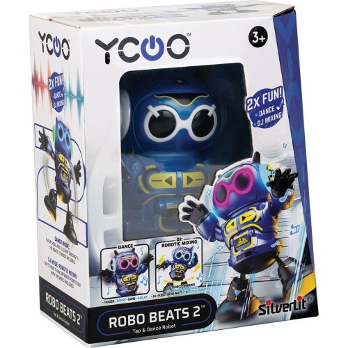 As company Silverlit Ycoo Beats II Electronic Robot for 3+ Years 7530-88599 4891813885993