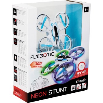 As company Silverlit Flybotic Stunt Remote Control Drone for 8+ Years 7530-84827 4891813848271