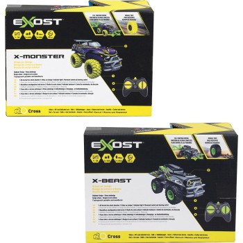 Exost X-Monster Και X-Beast Τηλεκατευθυνόμενα Αυτοκίνητα - 1 Τμχ 7530-20683 4891813206835