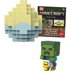 Mattel Minecraft Movie Mini Mode Spawn Eggs Zombie Riding Chicken HXT64 / JFB64 194735292523