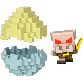 Mattel Mini Αυγα Με Φιγούρα Mcm Mini Player 1 Minecraft Παιδικά Φιγούρα Παιχνιδιού HXT64 / JFB65 194735292509