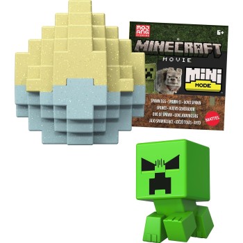 Mattel Mini Αυγα Με Φιγούρα Mcm Mini Creeper Minecraft Παιδικά Φιγούρα Παιχνιδιού HXT64 / JFB66 194735292516