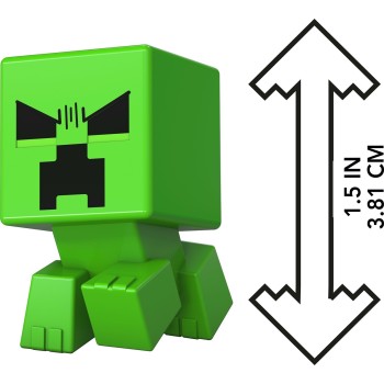 Mattel Mini Αυγα Με Φιγούρα Mcm Mini Creeper Minecraft Παιδικά Φιγούρα Παιχνιδιού HXT64 / JFB66 194735292516
