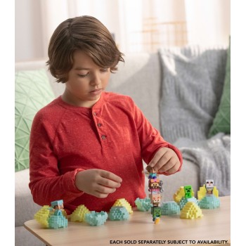 Mattel Mini Αυγα Με Φιγούρα Mcm Mini Steve Chase Minecraft Παιδικά Φιγούρα Παιχνιδιού HXT64 / JFB68 194735292578
